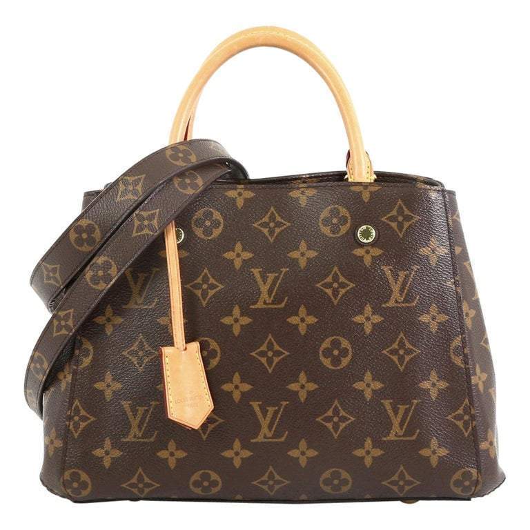 Montaigne Handbag Monogram Canvas BB