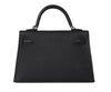 Kelly Ultra  20cm Epsom Mini Black Shoulder Bag