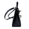 Kelly Ultra  20cm Epsom Mini Black Shoulder Bag