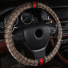 Car steering-wheel 38cm Hand-stitched Micro Fiber Leathe Car Steering Wheel Cover Fit For Most Cars Styling