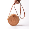 Vintage Handmade Women Rattan Bag Woven Bow Shoulder Bags Beach Straw Bag Messengers B161