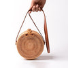 Vintage Handmade Women Rattan Bag Woven Bow Shoulder Bags Beach Straw Bag Messengers B161