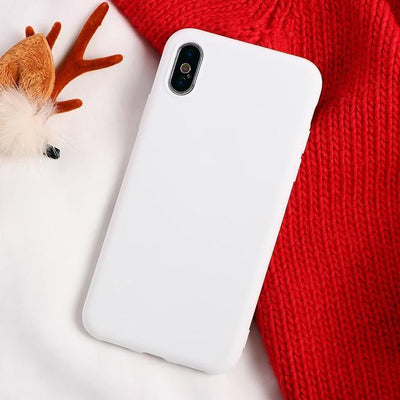 Merry Christmas Santa Claus Deer Xmas Print Silicon Soft TPU Phone Case For iPhone 7 8 6 6S Plus XR X 11 Pro XS Max 5 5S SE Case