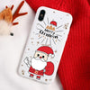 Merry Christmas Santa Claus Deer Xmas Print Silicon Soft TPU Phone Case For iPhone 7 8 6 6S Plus XR X 11 Pro XS Max 5 5S SE Case