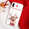 Merry Christmas Santa Claus Deer Xmas Print Silicon Soft TPU Phone Case For iPhone 7 8 6 6S Plus XR X 11 Pro XS Max 5 5S SE Case