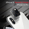 Luxury Metal Alumium Camera Lens Seconds Change For iPhone 11 Protector Ring Cover For iPhone X XS MAX Camera Protective Cover