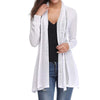 New Fashion High Quality Womens Casual Sexy Long Sleeve Open Front Patchwork Cardigan Sweater Coat Drop Shipping