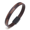 New Punk Rock Style Popular Women Bracelets Magnet Hand Made  Man Leather Bracelet For Male Accessories Gift